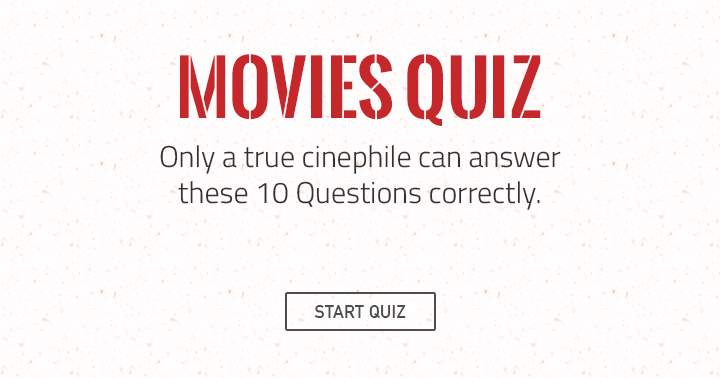 Are you a true cinephile