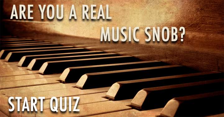 10 Questions Only A Music Snob Knows The Answers To!