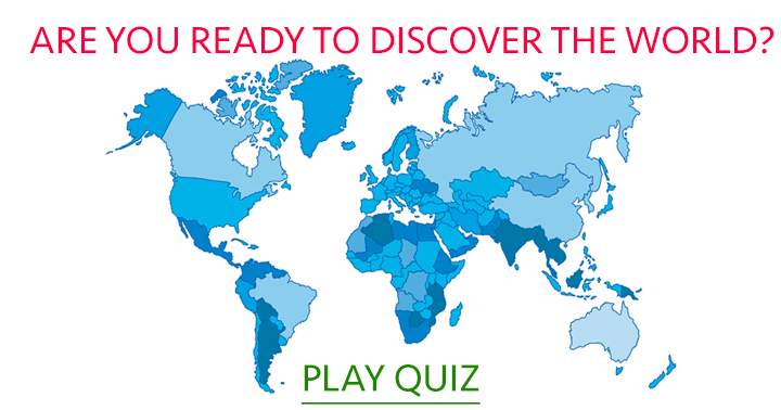 Are you ready to discover the world?