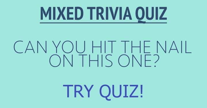 Mixed Trivia Quiz