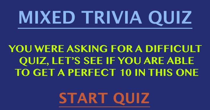 Who is in for a difficult quiz?