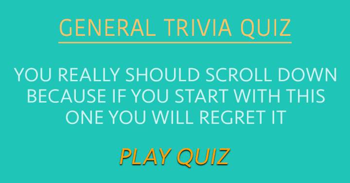 General Trivia Quiz