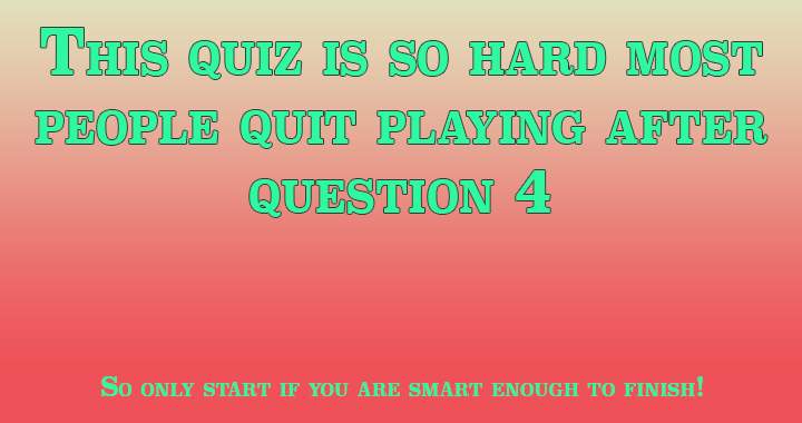 Banner for Hard History Quiz