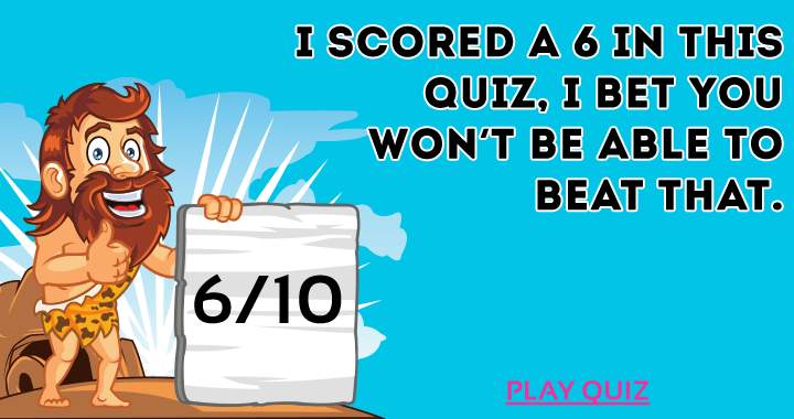 Banner for Can you score higher than a 6 in this history quiz?