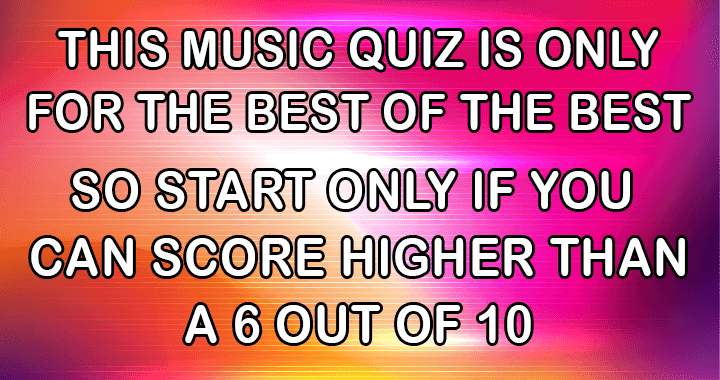 Banner for Are you the best of the best?