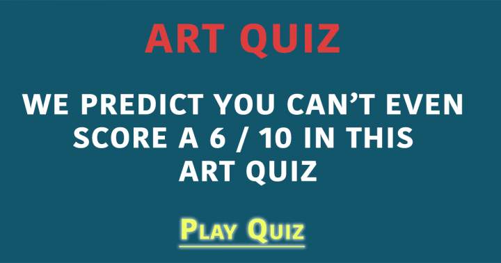 Banner for Art Quiz