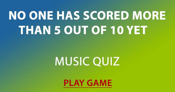 Banner for Music quiz for intelligent people