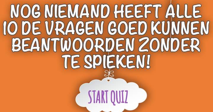 Algemene kennis quiz