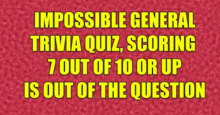 Banner for General Trivia Quiz