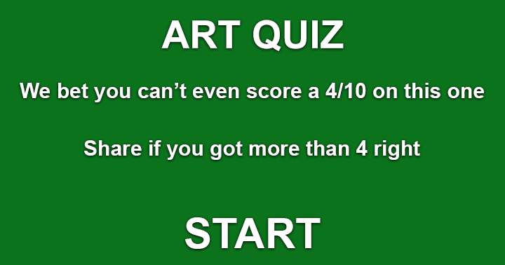 Repost: Art Quiz