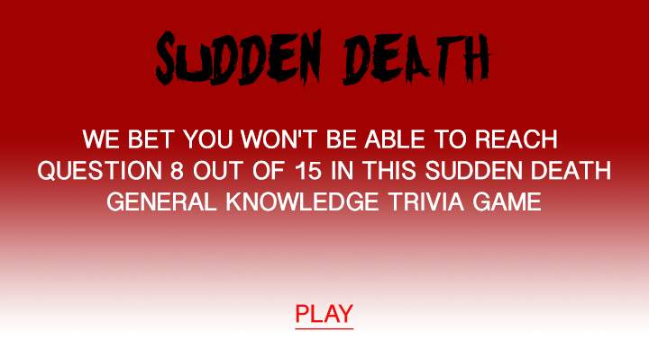 Sudden Death