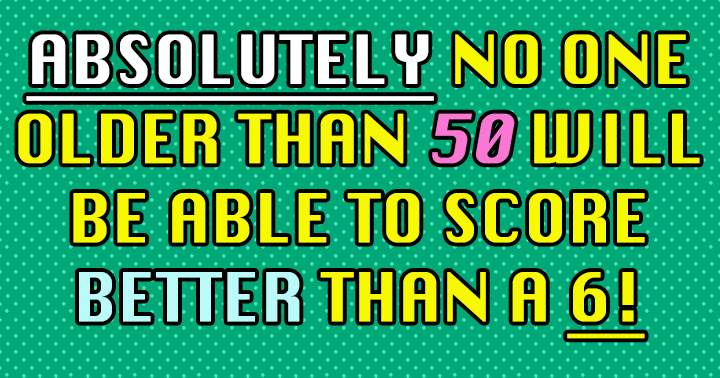 Banner for Are you older than 50?