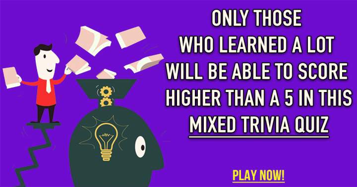 Banner for Mixed Trivia Quiz