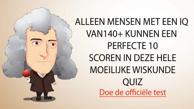 Uitdagende wiskundequiz