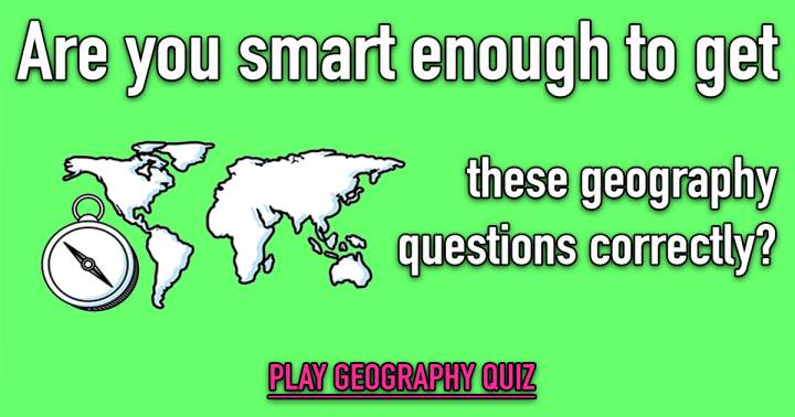 Banner for Geography Trivia Quiz