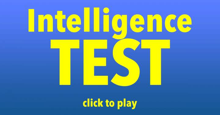 Trivia IQ Test