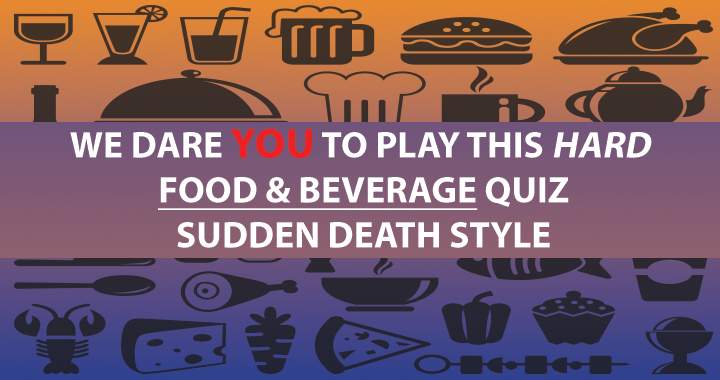 Banner for Food & Beverage quiz