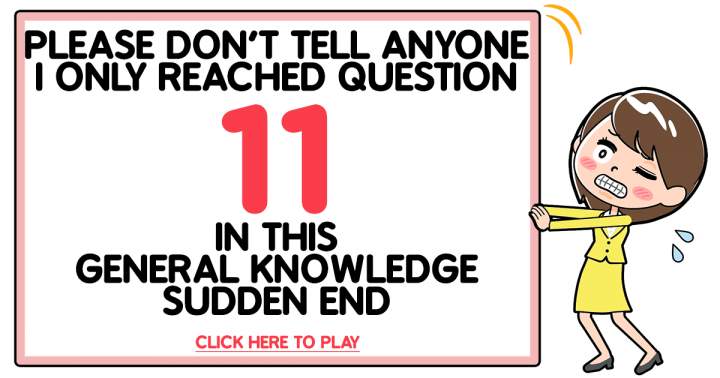 Banner for General Knowledge Sudden End