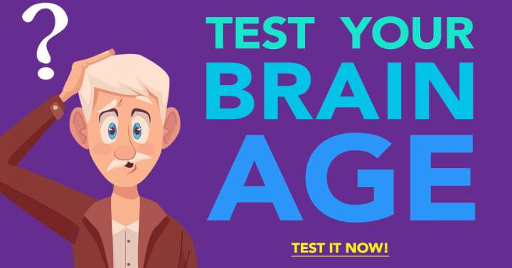 Banner for Test Your Brain Age