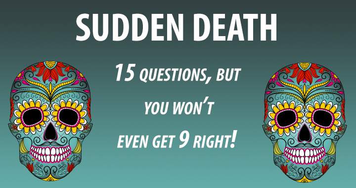 Day of the Dead Sudden death quiz