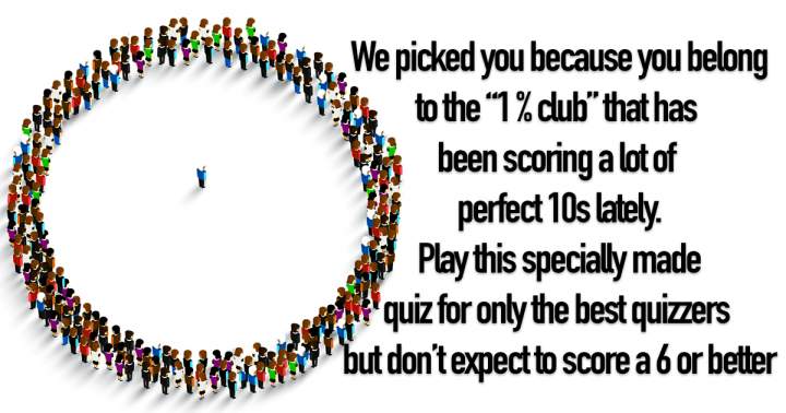 Trivia Quiz for 1% Club.