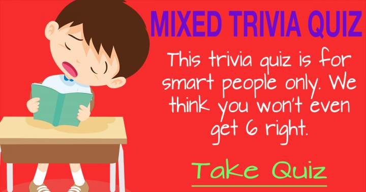 Mixed Trivia Quiz