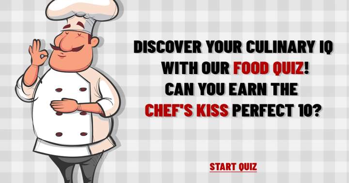 Banner for Culinary Food Quiz