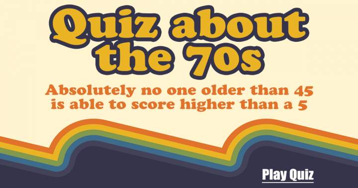 Banner for Seventies Quiz