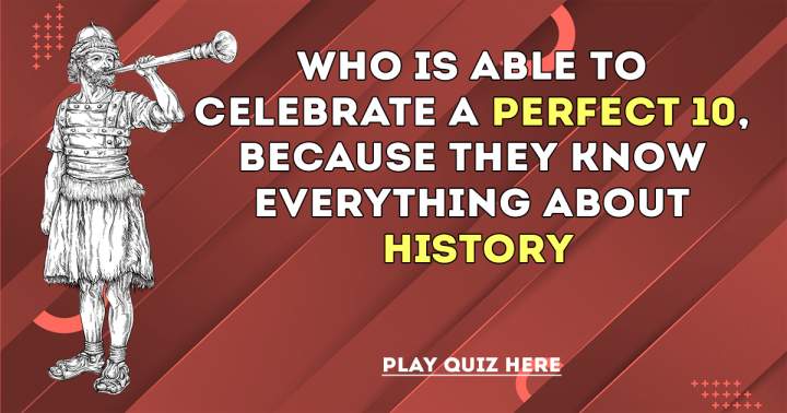 Banner for Quiz on historical events.