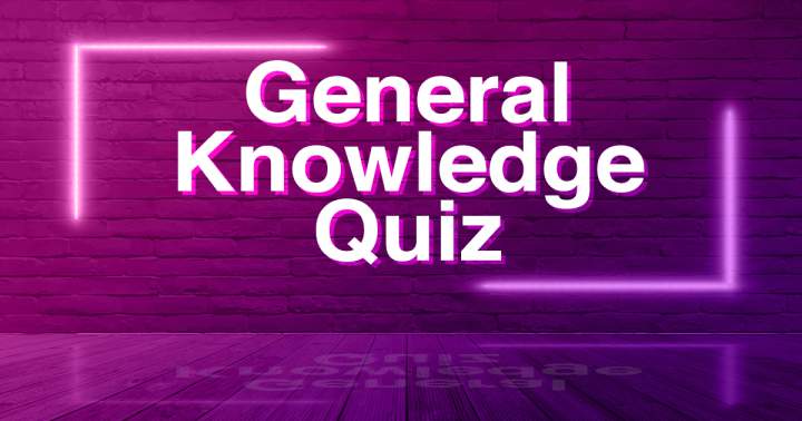 Banner for Quiz on General Knowledge