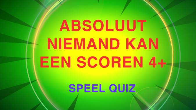 Algemene kennis quiz