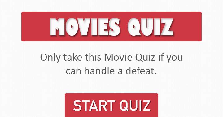 Are you capable of accepting a loss in this Movie quiz?