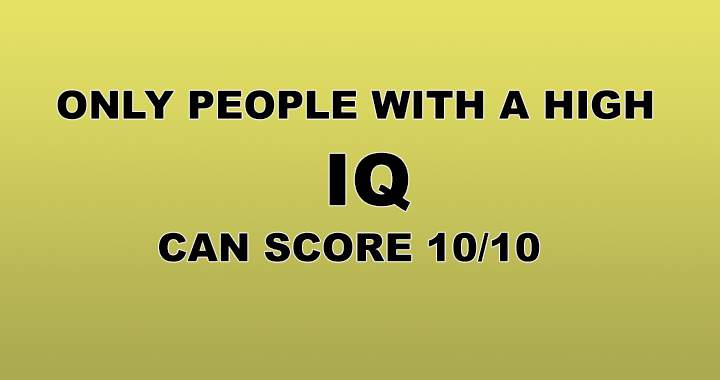 What is the level of your IQ?