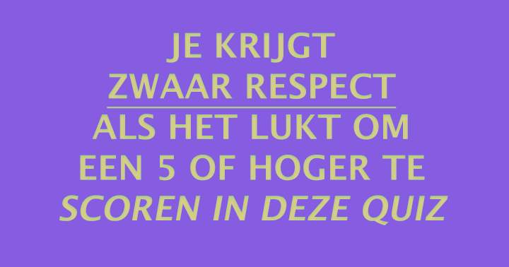 Krijg jij het verdiende respect?