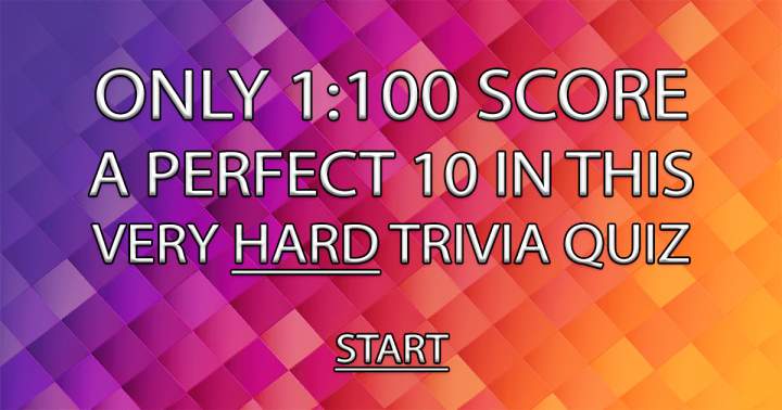 HARD Trivia Quiz 