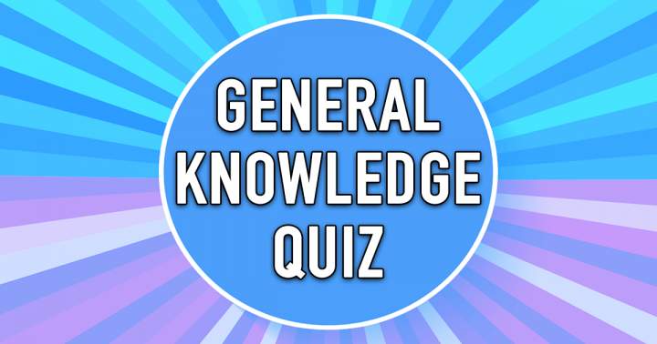 Quiz on general knowledge