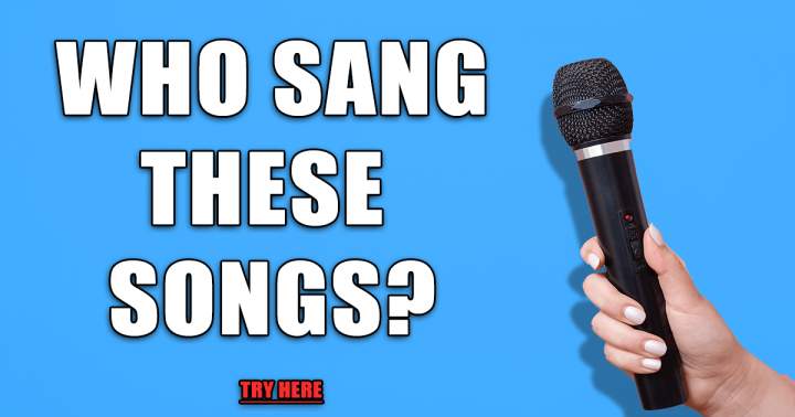 Can you identify the singers of these songs?