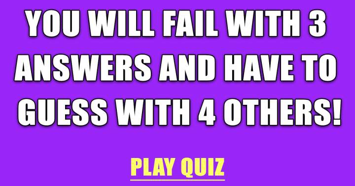 Quiz that tests your knowledge in a challenging way.