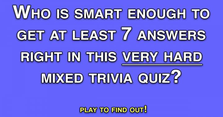 Trivia Quiz with Various Topics