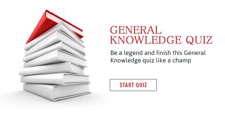 Only smart people score 75%+ in this general knowledge quiz!