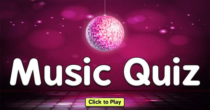 Quiz about music.