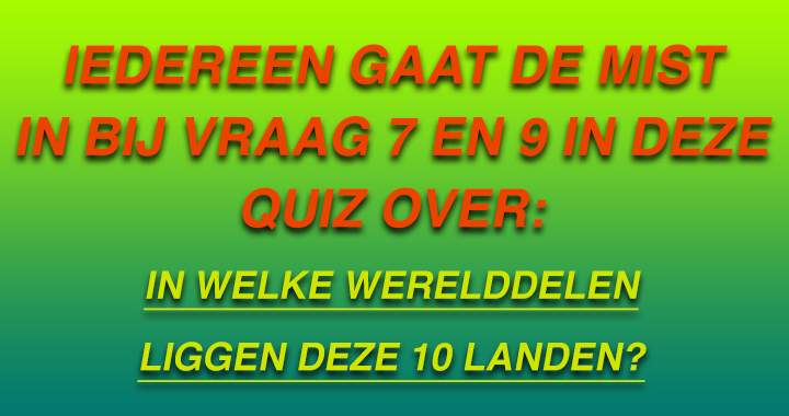 Niet geschikt voor mensen die al langer dan 20 jaar van school zijn!