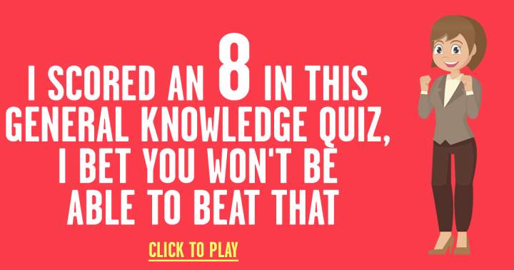 Challenging Knowledge Quiz