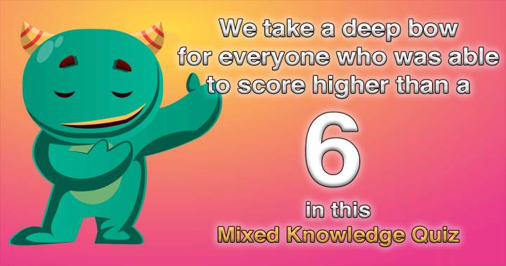 Mixed Knowledge Quiz