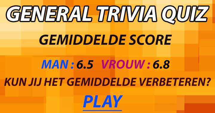 General Trivia Quiz