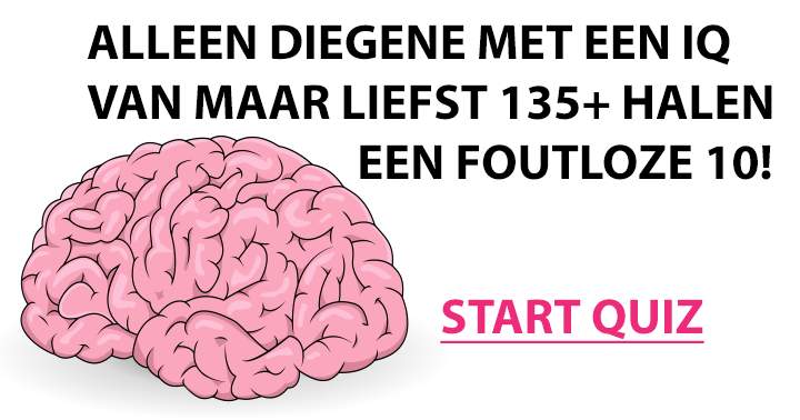 Banner for Behoor jij tot het selecte gezelschap van mensen met een zeer hoog IQ?