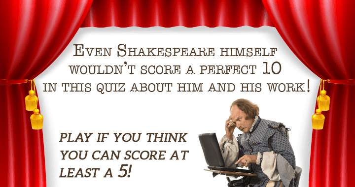 Banner for Shakespeare's Quiz