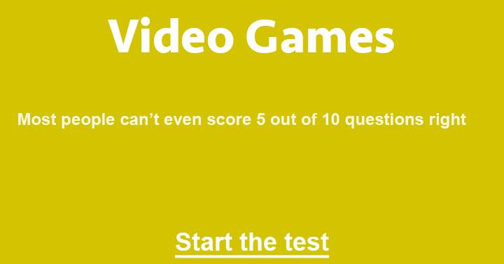 10 challenging questions about video games