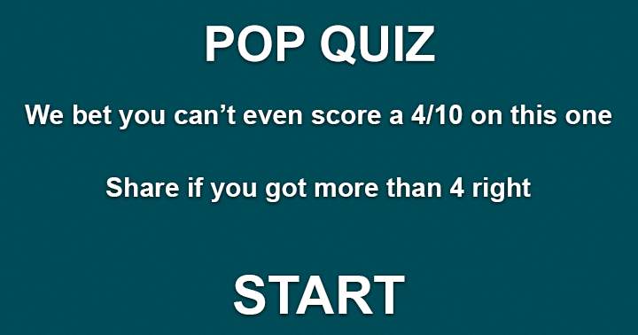 Is it possible for you to accurately respond to over 5 questions in the ultimate pop music quiz?