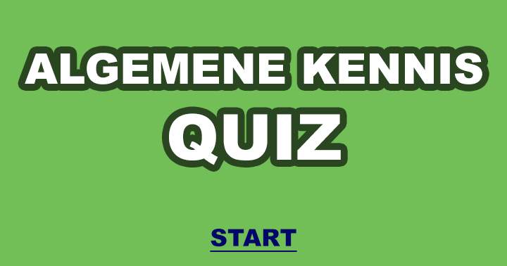 Banner for Algemene kennis quiz